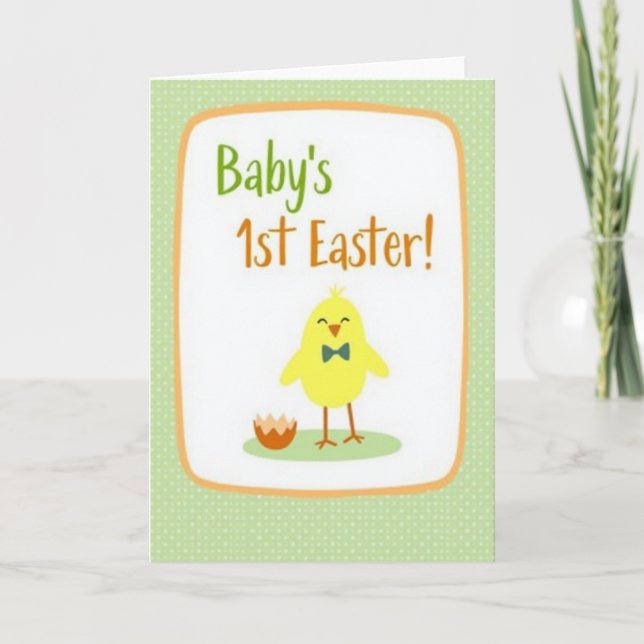 Welcome Little One Card (Front)