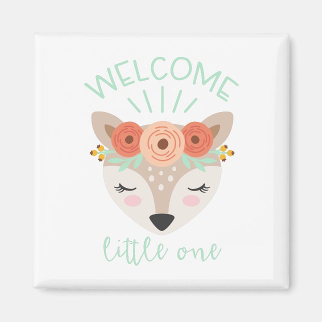 Welcome Little One Magnet (Front)
