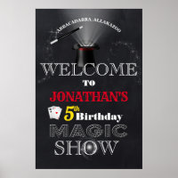 Welcome Magic Show Birthday
