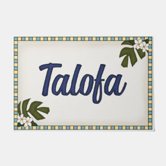 Welcome Mat ~ Talofa ~ Samoan