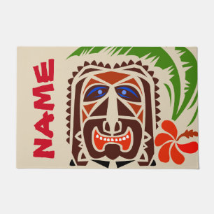 Welcome Mat, Tiki Bar.edit text Doormat