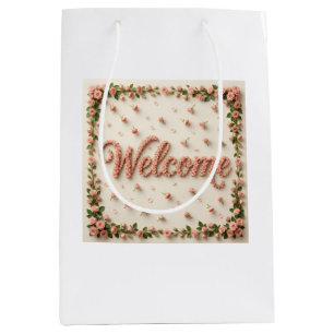 Welcome Medium Gift Bag