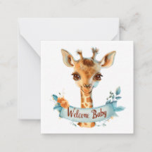 Welcome New Baby Card