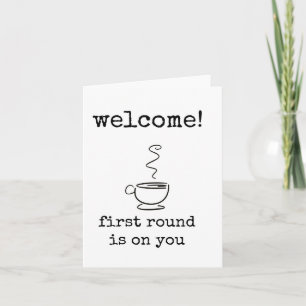 Welcome New Employee Card