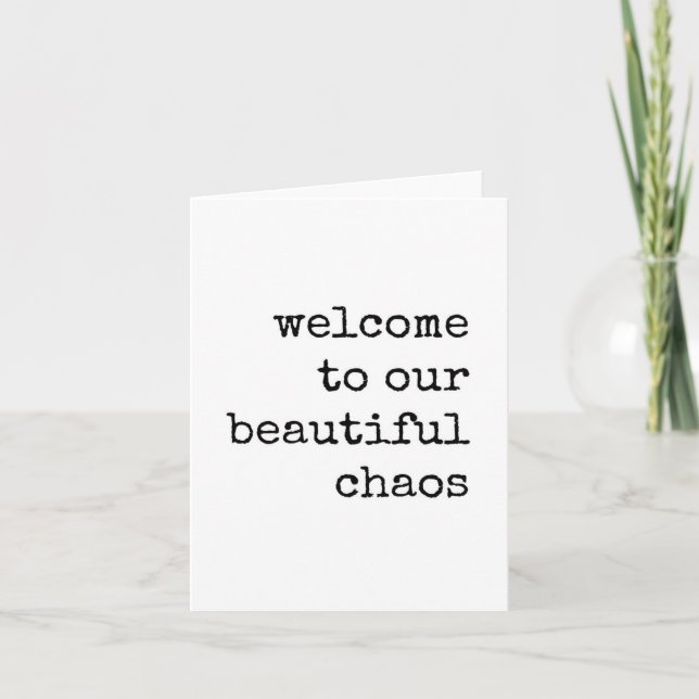 Welcome New Employee, Team Card (Front)