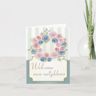 Welcome New Neighbours Note Card
