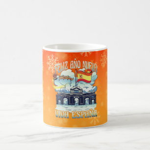 Welcome New Year 2022 of Spain Coffee Mug