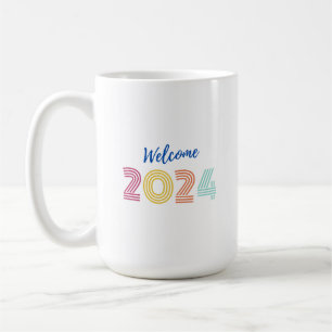 Welcome New Year 2024 Coffee Mug