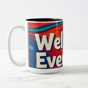 Welcome on Two-Tone coffee mug