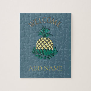 Welcome Pineapple Jigsaw Puzzle