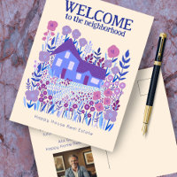 Welcome Real Estate Marketing Farmhouse Flowers 