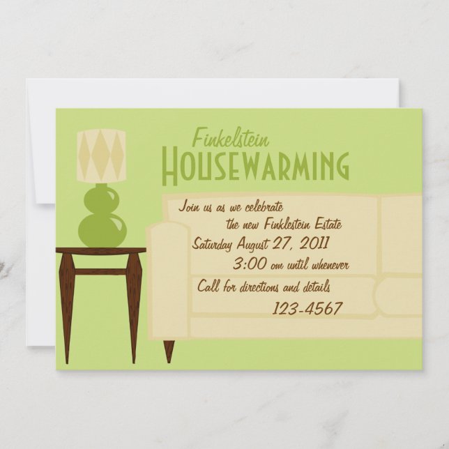 Welcome Room Invitation (Front)