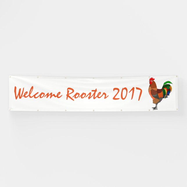 Welcome Rooster 2017 Banner (Horizontal)