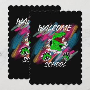 WELCOME SCHOOL WELCOME BACK TO SCHOOL INVITATION