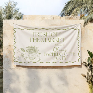 Welcome Sign Banner Fresh Off the Market