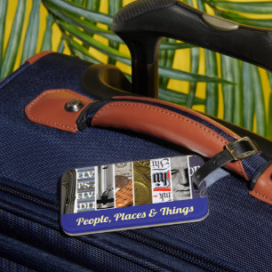 Welcome Slices of a Meeting Recovery Slogan Luggage Tag