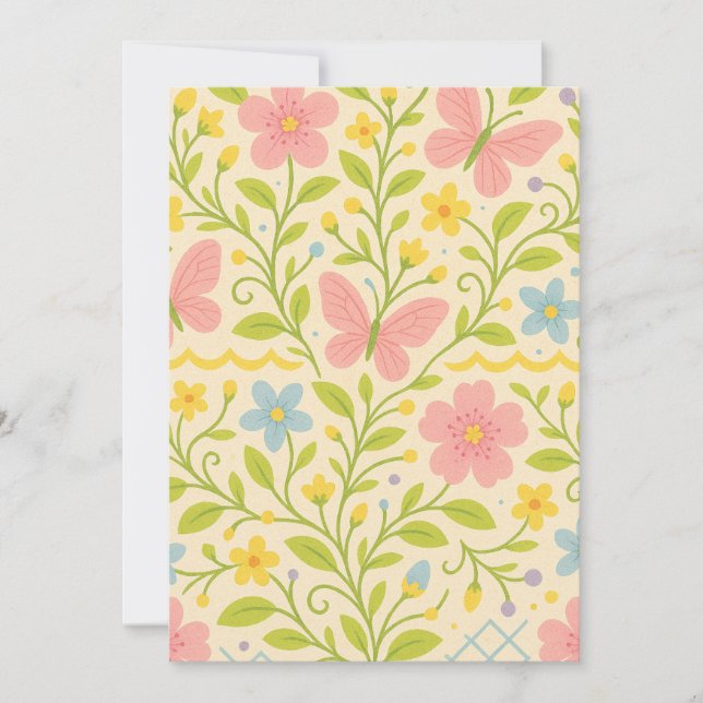 Welcome Spring Holiday Card (Front)