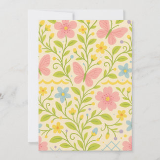 Welcome Spring Holiday Card