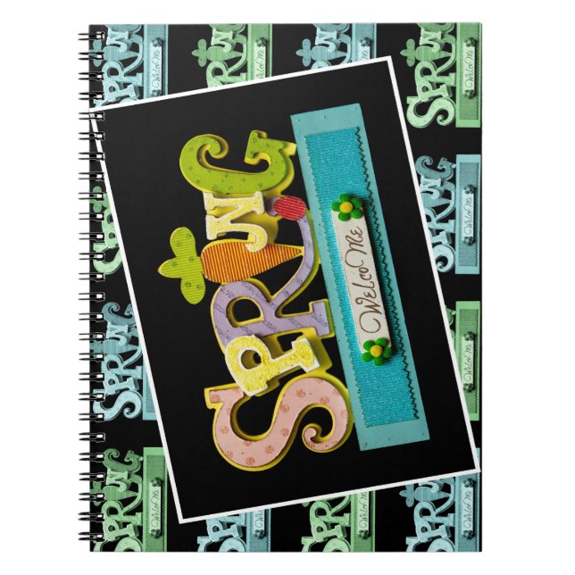 Welcome Spring Notebook (Front)