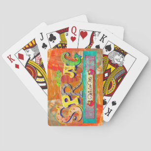 Welcome Spring Playing Cards