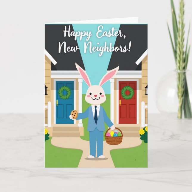 Welcome Springtime Holiday Card (Front)