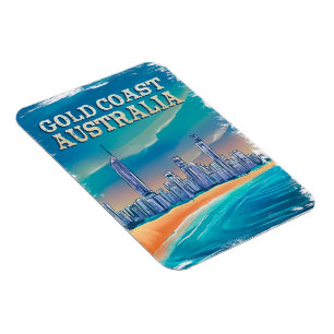 Welcome Summer - Beach Outfits - Gold coast Austra Magnet