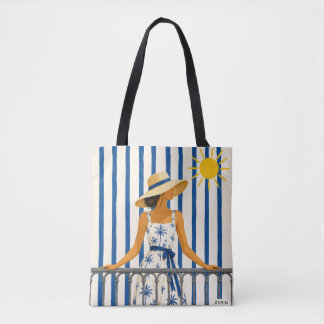 Welcome summer tote bag