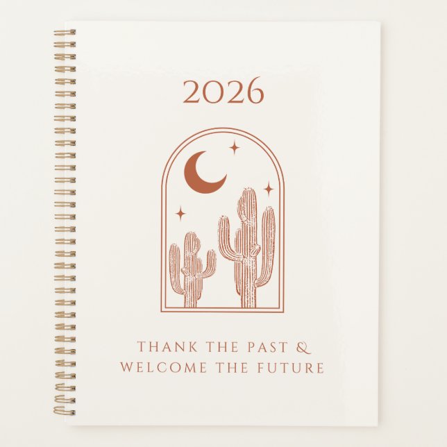Welcome the Future - 2026 Western Planner (Front)