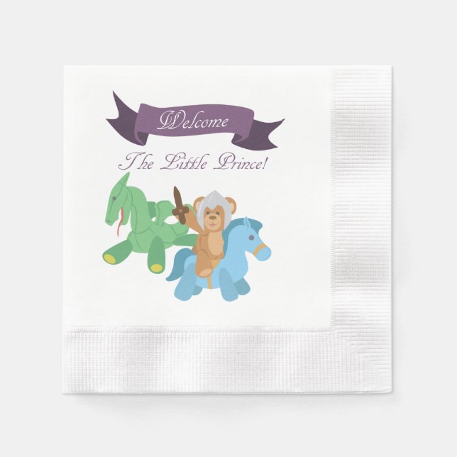 Welcome The Little Prince Napkin (Front)