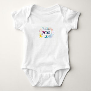 Welcome the Little Star of 2025: Baby’s First Year Baby Bodysuit