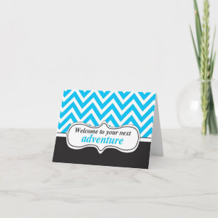 Welcome to Adventure, New Home Congratulations Card