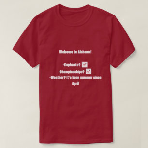 Welcome to Alabama T-Shirt