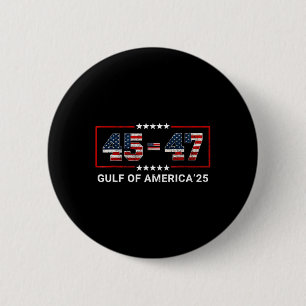 Welcome To America Gulf - Gulf Of Mexico 2025 11 6 Cm Round Badge