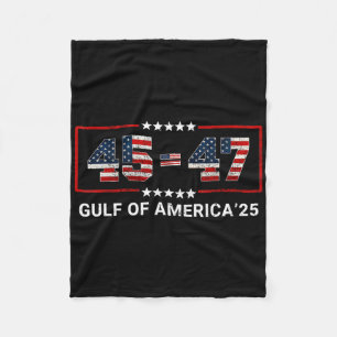 Welcome To America Gulf - Gulf Of Mexico 2025 11 Fleece Blanket