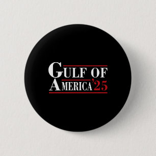Welcome To America Gulf - Gulf Of Mexico 2025 2 6 Cm Round Badge