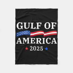Welcome To America Gulf - Gulf Of Mexico 2025 3 Fleece Blanket