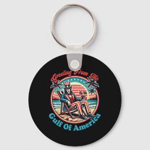 Welcome To America Gulf - Gulf Of Mexico 2025  Key Ring