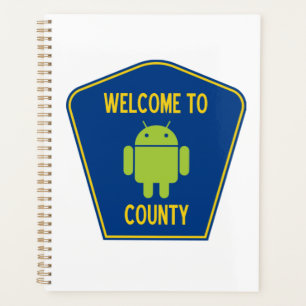 Welcome To Android County (Transportation Sign) Planner