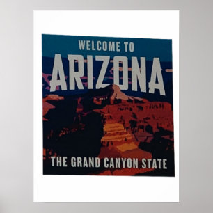 welcome to arizona  poster