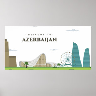 Welcome to Azerbaijan Poster