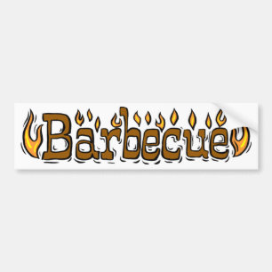 Welcome To Barbecue Bumper Sticker