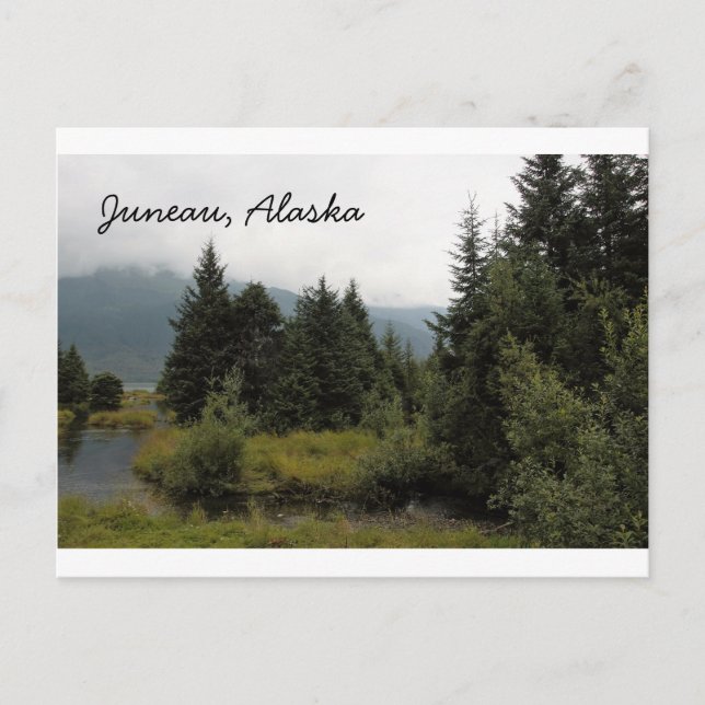 welcome to Beautiful Juneau, Alaska Postcard (Front)