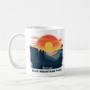Welcome to Blue Mountains National Australian Park Coffee Mug