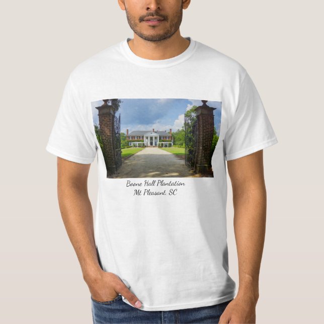 Welcome To Boone Hall T-Shirt (Front)