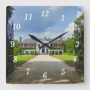 Welcome To Boone Hall Wall Clock