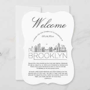Welcome to Brooklyn   Guests Details Invitation