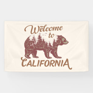 Welcome to California Bear Banner