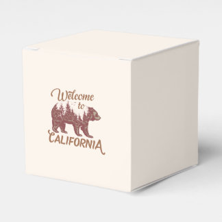 Welcome to California Bear Favour Box