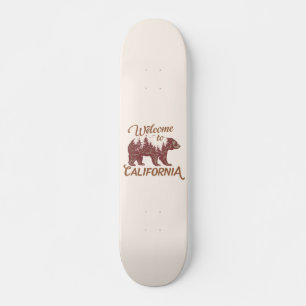 Welcome to California Bear Forest  Skateboard