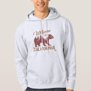 Welcome to California Bear Hoodie